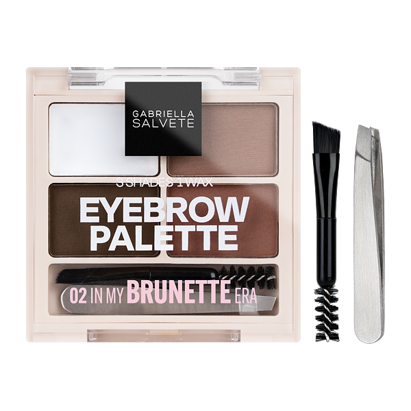 Paletky na obočí pro brunetky Eyebrow Palette 02 In My Brunette Era od Gabrielly Salvete