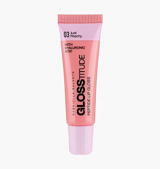 Glosstitude Peptide Lip Gloss 03 Just Peachy