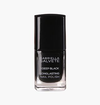 LONGLASTING NAIL POLISH DEEP BLACK