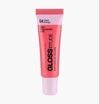 Glosstitude Peptide Lip Gloss 04 Coral Energy