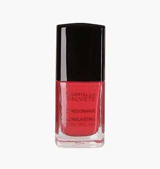 LONGLASTING NAIL POLISH RED ORANGE