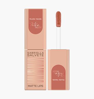 PETRA NUDE MATTE LIPS NUDE HEELS