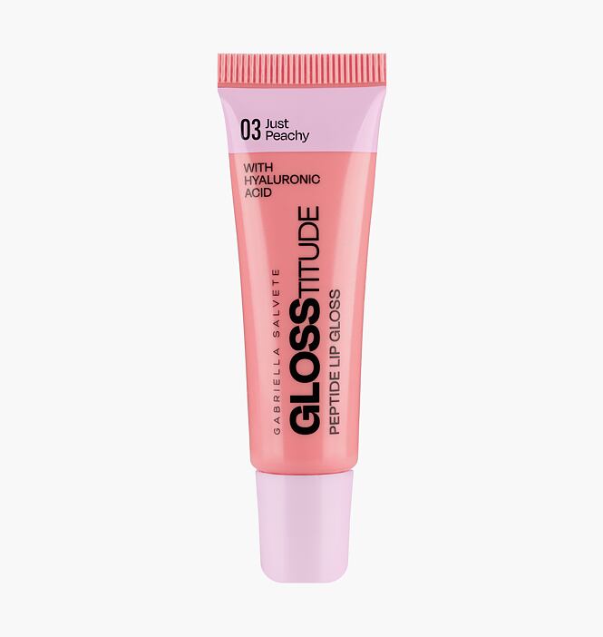 Glosstitude Peptide Lip Gloss 03 Just Peachy