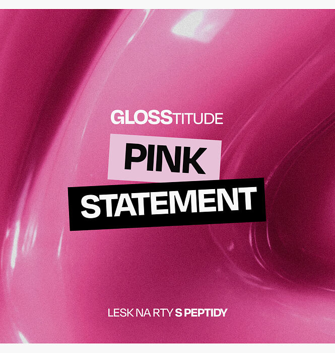 Glosstitude Peptide Lip Gloss 05 Pink Statement