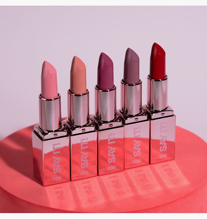 Rtěnky Say It! Shine od Gabrielly Salvete