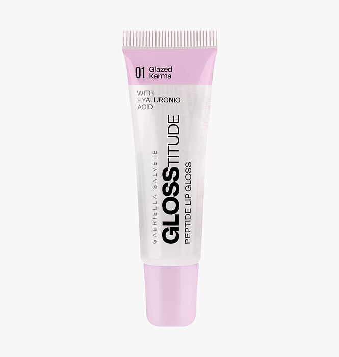 Glosstitude Peptide Lip Gloss 01 Glazed Karma