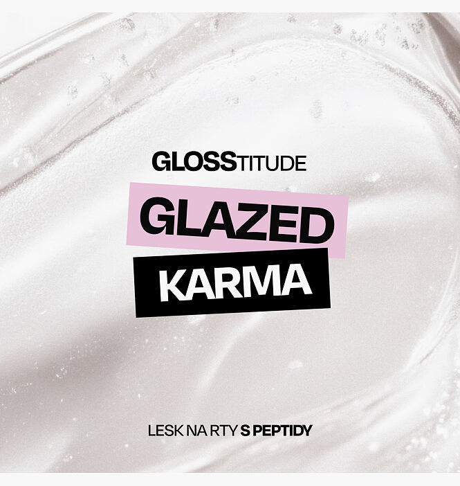 Glosstitude Peptide Lip Gloss 01 Glazed Karma