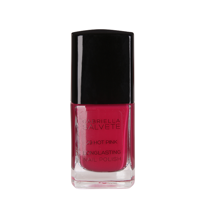 LONGLASTING NAIL POLISH HOT PINK