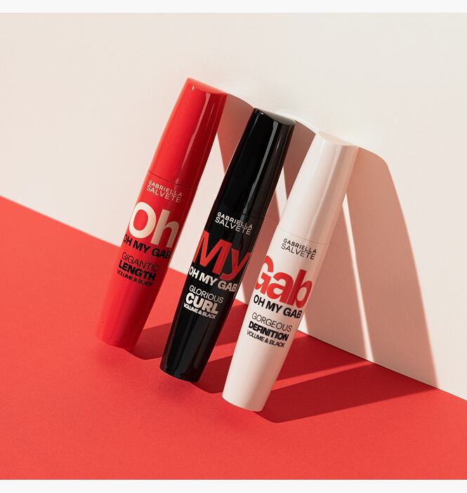 Řada řasenek Oh My Gab