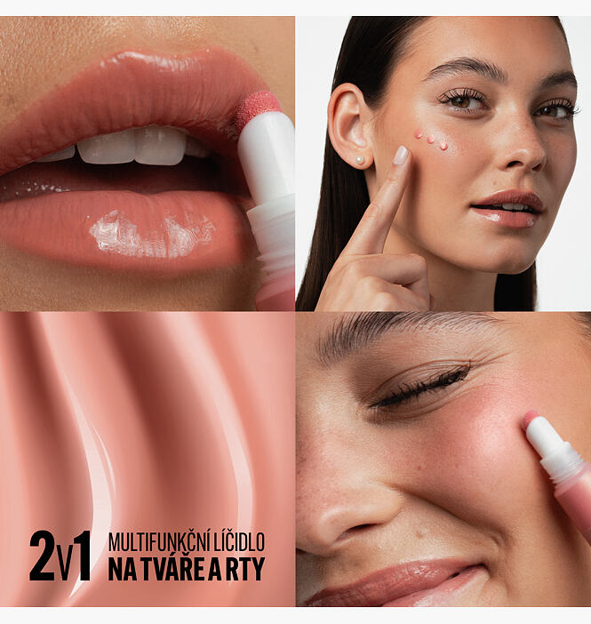 Krémové multilíčidlo na tváře a rty Cheek Lip Cream 01 Puff 