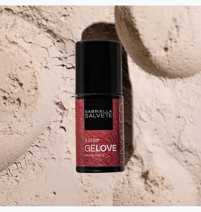 Jednofázový gelový lak GeLove v odstínu Eclipse do UV/LED lampy