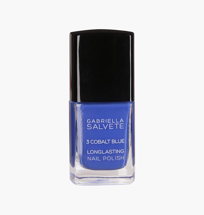 LONGLASTING NAIL POLISH COBALT BLUE