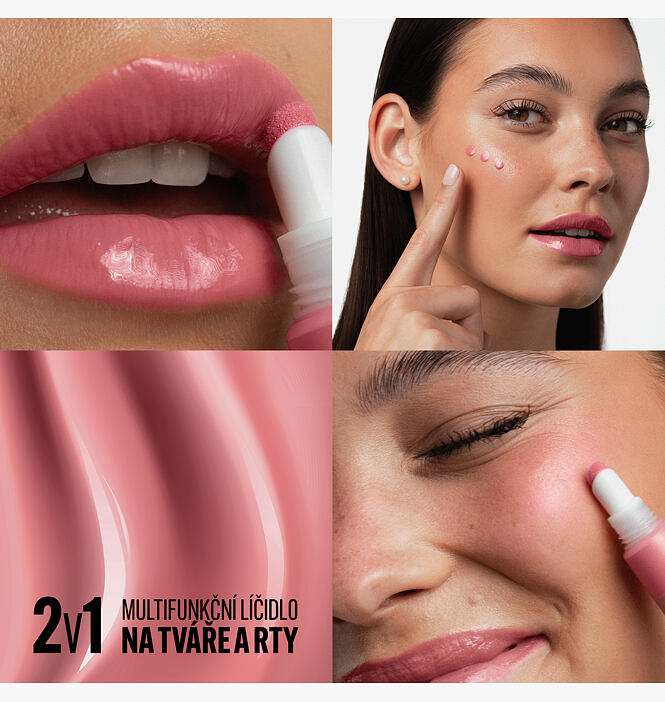 Krémové multilíčidlo na tváře a rty Cheek Lip Cream 02 Blushed 