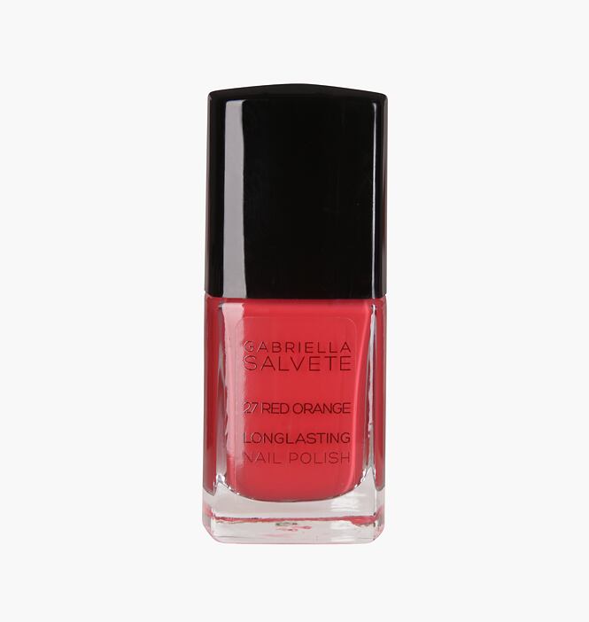 LONGLASTING NAIL POLISH RED ORANGE