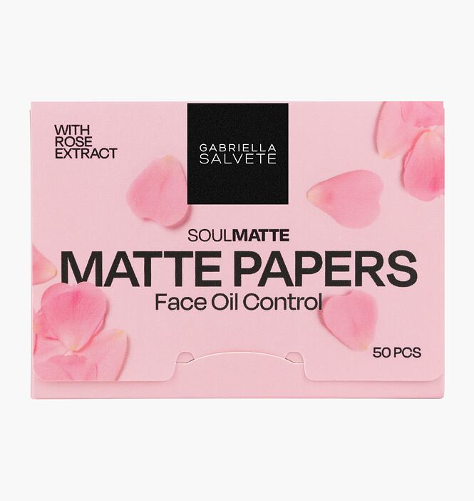 SoulMatte Matte Papers with rose extract