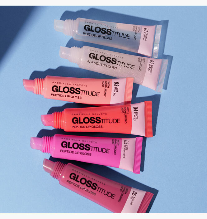 Glosstitude Peptide Lip Gloss 02 Sparkle & Slay