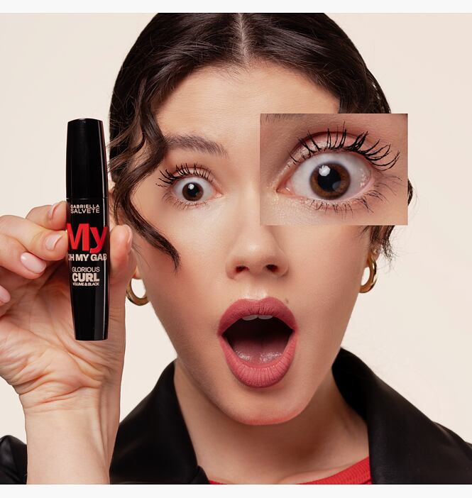 Objemová řasenka My Curl s intenzivně černým pigmentem pro OMG natočení řas