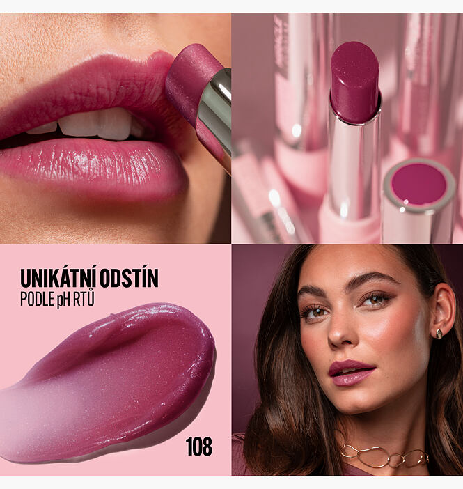 Balzám na rty měnící barvu podle pH rtů Miracle Lip Balm 108 od Gabrielly Salvete